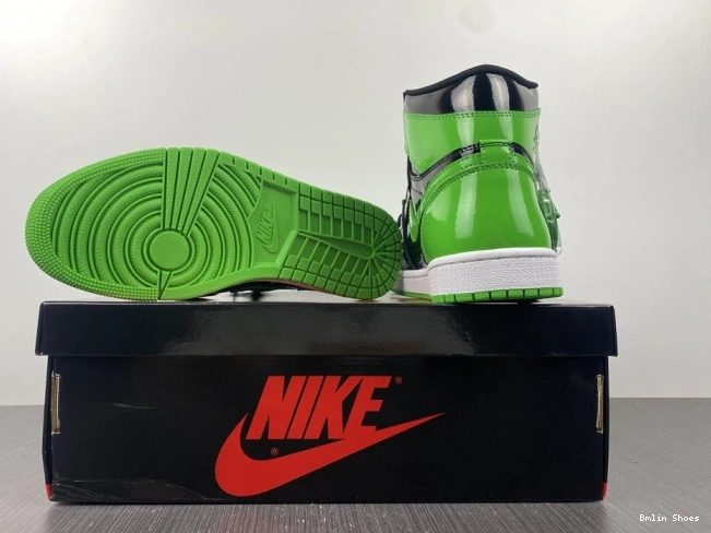 Bmlin Shoes Green Jordan 1 Pine OG Air High 555088-030 0626